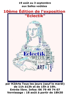 Eclectik, 10 ème édition par l'association H2Arts