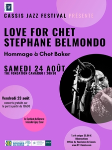 Cassis Jazz Festival : Stéphane Belmondo - Love for Chet