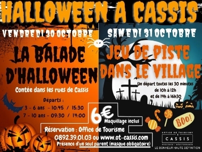 Balade contée d'Halloween pour les enfants de 7 à 10 ans