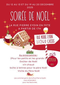 Soirée de Noël rue Pierre Eydin