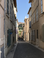 Cassis city center - alleys and cap canaille